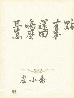 耳鸣还有点头晕怎么回事