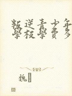 叛逆青少年特训学校学费多少封面