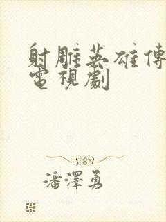 射雕英雄传胡歌电视剧