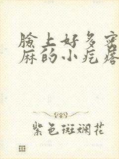 脸上好多密密麻麻的小疙瘩怎么办封面