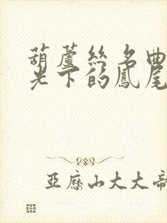 葫芦丝名曲《月光下的凤尾竹》简谱