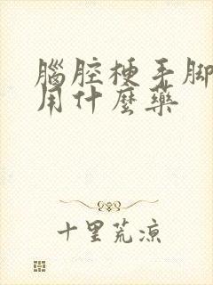 脑腔梗手脚麻木用什么药