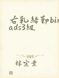 右乳结节birads3级