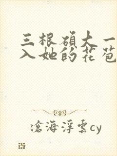 三根硕大一起挤入她的花苞演员表封面