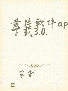 黄片软件app下载3.0.封面