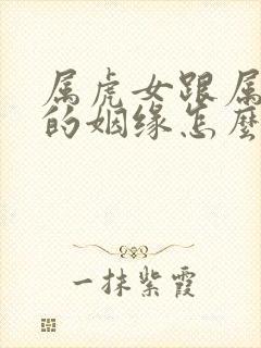 属虎女跟属龙男的姻缘怎么样呢封面