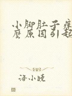 小脚肚子痒是什么原因引起的