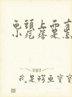 龟头上面有几个小疙瘩是怎么回事