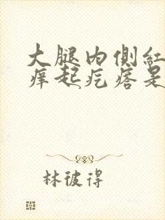 大腿内侧红肿瘙痒起疙瘩是什么情况