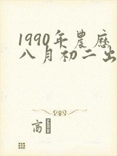 1990年农历八月初二出生是什么命?封面