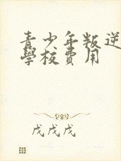 青少年叛逆特训学校费用