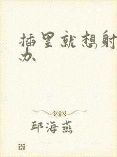 插里就想射怎么办封面