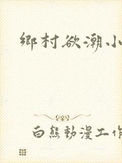 乡村欲潮小说封面