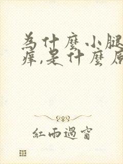 为什么小腿会很痒,是什么原因