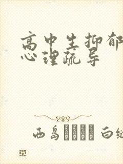 高中生抑郁焦虑心理疏导封面