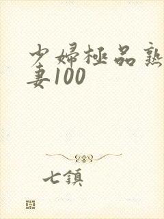 少妇极品熟妇人妻100