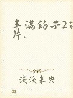 丰满的子2理伦片.