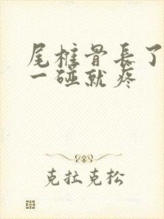 尾椎骨长了个包一碰就疼