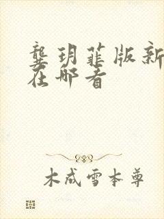 龚玥菲版新梅瓶在哪看