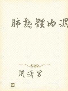 肺热体内湿气重