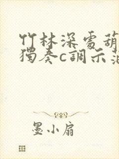 竹林深处葫芦丝独奏c调示范曲