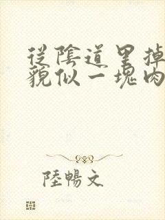 从阴道里掉出来貌似一块肉封面