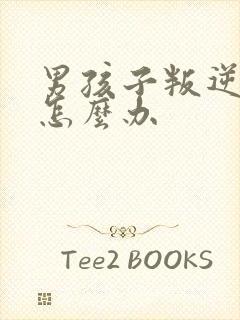 男孩子叛逆期时怎么办