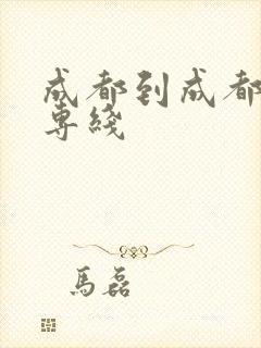 成都到成都物流专线封面