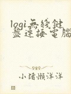 logi无线键盘连接电脑步骤