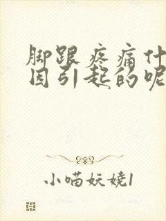 脚跟疼痛什么原因引起的呢