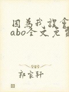 因为我误会glabo全文免费阅读封面