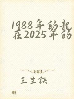 1988年的龙在2025年的运势怎么样