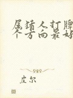 属猪人打牌坐哪个方向最好