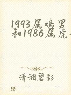 1993属鸡男和1986属虎女封面