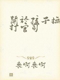 关于孩子抚养权打官司