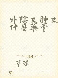 外阴又肿又痛抹什么药膏