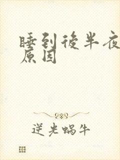 睡到后半夜手麻原因