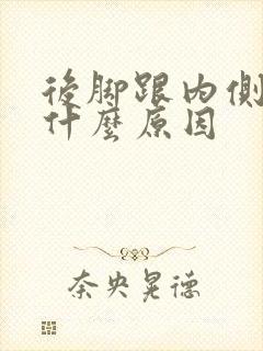 后脚跟内侧疼是什么原因