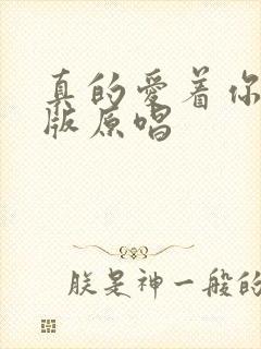 真的爱着你粤语版原唱