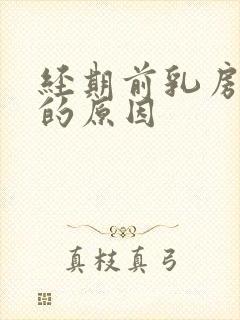 经期前乳房疼痛的原因封面