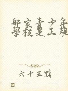 哪家青少年叛逆学校是正规的封面