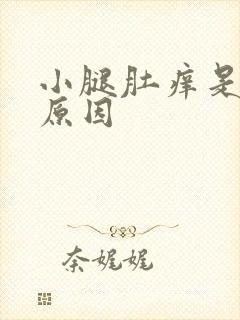 小腿肚痒是什么原因