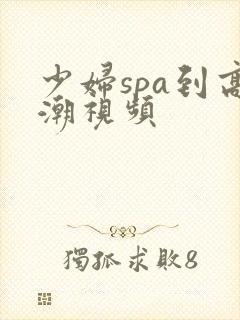 少妇spa到高潮视频