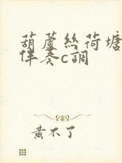 葫芦丝荷塘月色伴奏c调