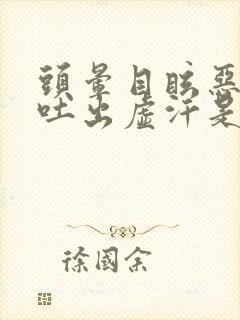 头晕目眩恶心呕吐出虚汗是怎么回事