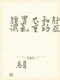 脾胃不和肝火旺湿气重的症状