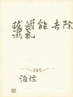 拔罐能去除体内湿气