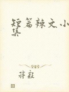 短篇辣文小说合集