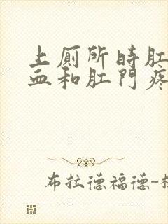 上厕所时肛门流血和肛门疼是怎么回事