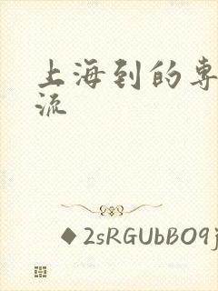 上海到的专线物流封面